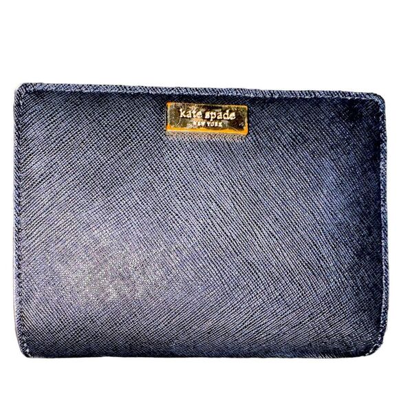 Kate Spade New York Black Stacy Newbury Lane Bifold Wallet - Picture 1 of 10